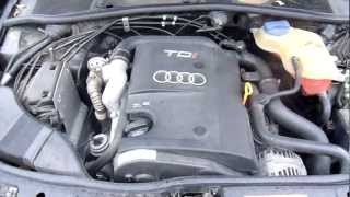 audi a4 19 tdi engine sound [upl. by Ardnik]