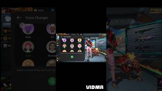 best voice changer 🔥app for free fire😱  voice changer app for free fire freefire [upl. by Honeyman]