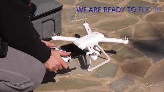 Xiaomi Mi drone 4k Gimbal and Compass Calibration and 2km fly [upl. by Ahseneuq]