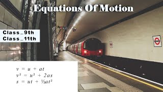 Equations of Motion  Derivation by Graph  Physics by Harshit Sir Spartanclasses [upl. by Nomahs200]