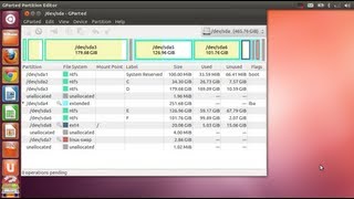 Ubuntu 1204  How to Install and Run GParted Partition Editor [upl. by Ramsey]