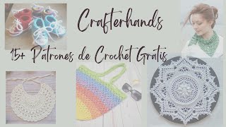 15 Patrones Gratis de Crochet [upl. by Larrisa342]