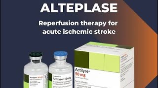 Pharmacology of Alteplase Activase  Overview Mechanism of action Pharmacokinetics Uses Dosage [upl. by Andie]