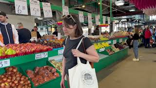 4K Montréal May 2024 Montréal JEANTALON MARKET Walking Tour4K 60FPSfruitmarket montrealfood [upl. by Katz]