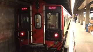 The MetroNorth Railroad M8 Train Ride from Grand Central Terminal to New HavenUnion Sta 1524 [upl. by Sidnee]