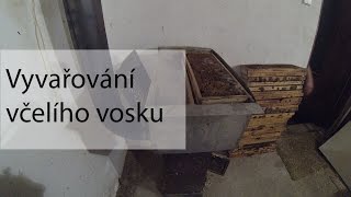 Vyvařování včelího vosku [upl. by Gish]