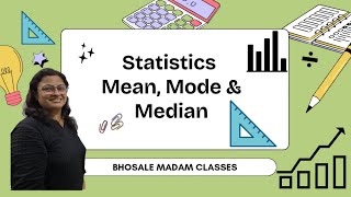 Statistics  Mean  Direct Method  Assumed Mean Method  Step Deviation Method class10th maths [upl. by Eellek]