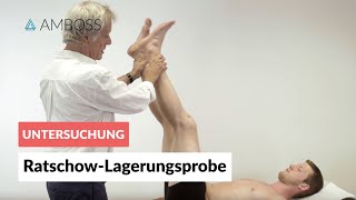 RatschowLagerungsprobe  AMBOSS Video  Lagerungsprobe nach Ratschow [upl. by Lseil]