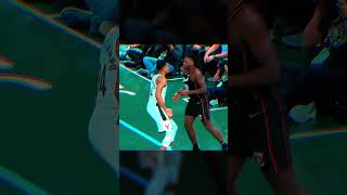 Giannis vs Stewart👀🔥 shorts nba [upl. by Enitsahc70]