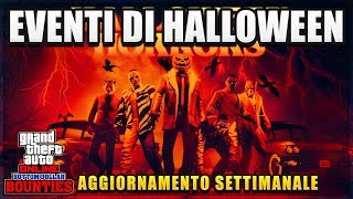 SOLDI DOPPI EVENTI DI HALLOWEEN E SCONTI  AGGIORNAMENTO SETTIMANALE DI GTA ONLINE [upl. by Shirlee]