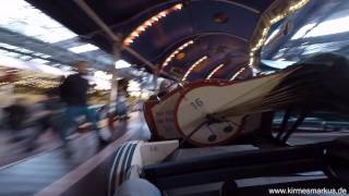 Raupenbahn  Steiger Buchholz  Onride Clip by kirmesmarkus 2016 [upl. by Yelsnia]