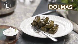 Dolmas  Stuffed Grape Leaves Recipe  Food Channel L Recipes [upl. by Sima]