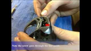 Daiwa Lexa 300HSP Reel Service Tutorial [upl. by Ydissac]