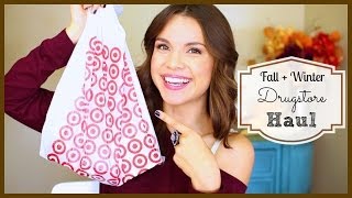 Fall  Winter Drugstore Haul [upl. by Jelene]