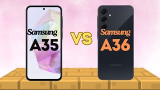 Samsung Galaxy A35 vs Samung Galaxy A36 Full specs comparison [upl. by Nonahs]