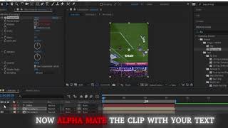 Fastest way to make a glowing watermark in After Effects tutorial viral aftereffects editing [upl. by Eenat]