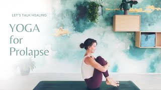 15 minutes YOGA for Prolapse amp Pelvic Floor Dysfunction No props [upl. by Ronica]