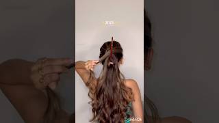 Try This Protective Ponytail Hack Tomorrow ✨🖤✨ hair hairstyle shorts longhair haircare [upl. by Yrrat]