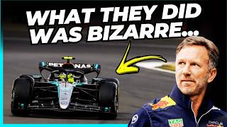 CHRISTIAN HORNER CALLED WHAT MERCEDES DID IN BELGIUM BIZARRE  FORMULA 1 [upl. by Yehudi692]