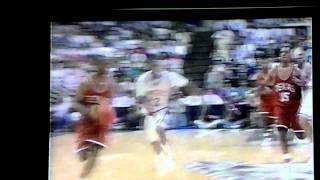 Texas Longhorns BJ Tyler 61quot Dunks ON 69quot Donyell Marshall Of UConn [upl. by Anerac702]