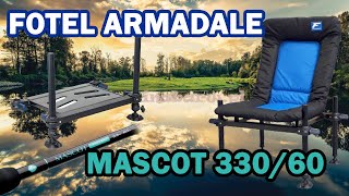 FOTEL ARMADALE I WĘDKA MASCOT METHOD FEEDER [upl. by Aliel]