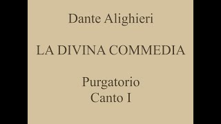 Carlo dAngelo legge Dante  Commedia  Purgatorio Canto I [upl. by Anilec]