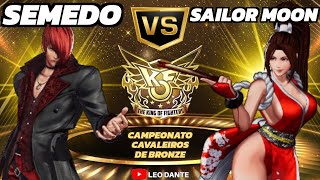 KOFXV  SEMEDO VS SAILOR MOON  CAMPEONATO CAVALEIROS DE BRONZE [upl. by Eema]