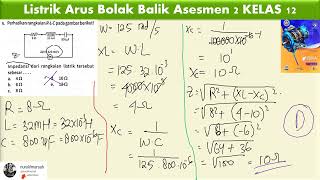 LISTRIK ARUS BOLAK BALIK lengkap pilihan ganda 1 sampai 10 essai 1 sampai 5 [upl. by Rednaeel]