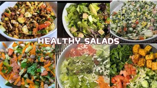 6 Healthy Salad Recipe for weight loss I make it every single day Must try Salad Recipes [upl. by Ramed]