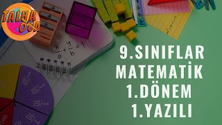 9SINIF 1DÖNEM 1YAZILI HAZIRLIK SORULARI PDFli [upl. by Timmy]