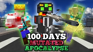 I Spent 100 Days in DECEASED CRAFT Modded Minecraft [upl. by Thanos594]