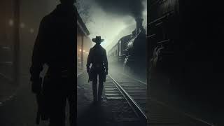 Dark Western johnnycash music cover guitar song countrymusic reels youtubeshorts aiart [upl. by Ydnik]