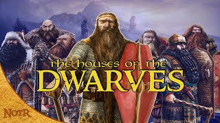 The Seven Houses of the Dwarves  Tolkien Explained [upl. by Airahcaz]