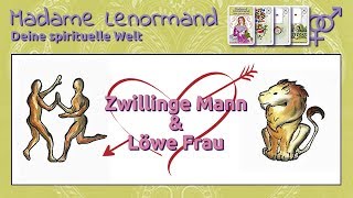 Zwillinge Mann amp Löwe Frau Liebe und Partnerschaft [upl. by Kesley468]