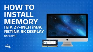 How to upgrade the memory of a 27inch iMac with Retina 5K display Late 2014  Mid 2015 iMac151 [upl. by Lumpkin160]