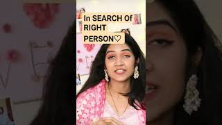 In SEARCH OF RIGHT PERSON ✅   MAYURI PANDEY [upl. by Htrag320]