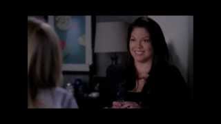 Greys Anatomy  Callie and Arizona Kiss quotIm helpingquot 9x19 [upl. by Gilliam]