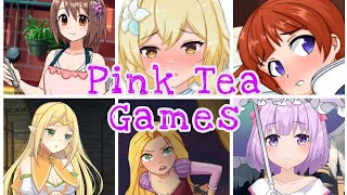 Pink Tea Games collection  Semua Game Pink Tea Android  Best Game VN and Simulation [upl. by Apurk964]