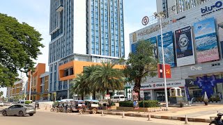 Four Malls in a Row in Vientiane Lao PDR [upl. by Hgielak]