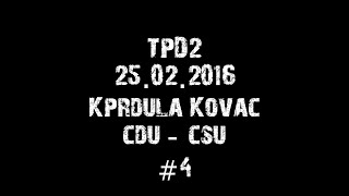 TPD2 ★ 25022016 ★ Kordula Kovac CDU CSU [upl. by Sabah]