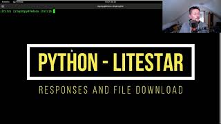 Python  Litestar  Responses and File Download [upl. by Annairt]