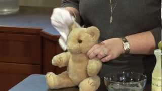 How to wash a vintage teddy bear [upl. by Donela]