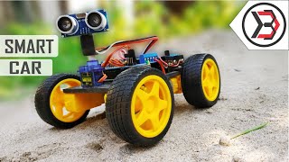 How To Make A DIY Arduino Obstacle Avoiding Car At Home [upl. by Eciral]