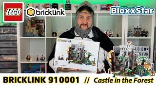 LEGO® Bricklink 910001 🏰 Castle in the Forest  Ritterburg ▶️ Unboxing Build Review 💬 🖖  📽️ 4K [upl. by Eissed]