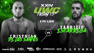 UWC 24 Pelea 4 Fabrizio Escarrega vs Cristhian de los Santos [upl. by Halyk654]