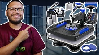 The BEST Heatpress For Beginner Crafters amp Tshirt Printers [upl. by Onailimixam]