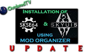 SKSE64 with Mod Organizer 21  UPDATE  Achievements Mods Enabler INI config [upl. by Ilyk573]