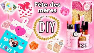 7 DIY FETE DES MERES IDEES CADEAUX FACILES [upl. by Leribag]