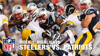 Steelers vs Patriots  Week 1 Highlights  NFL [upl. by Stover]