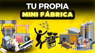 25 Máquinas que puedes comprar ONLINE para INICIAR tu NEGOCIO desde CASA🏠 y Ganar Dinero💰 [upl. by Anglim602]